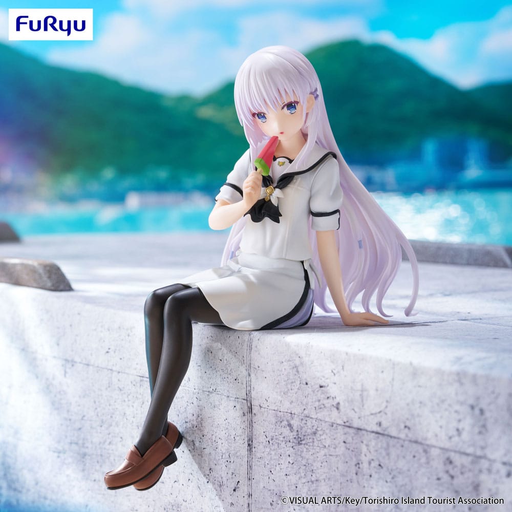MADE TO ORDER Summer Pockets Noodle Stopper PVC Statue Shiroha Naruse 15 cm
