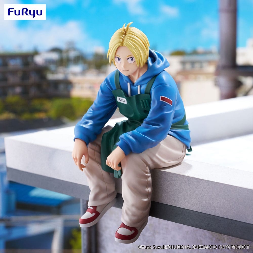 MADE TO ORDER Sakamoto Days Noodle Stopper PVC Statue Shin Asakura 15 cm