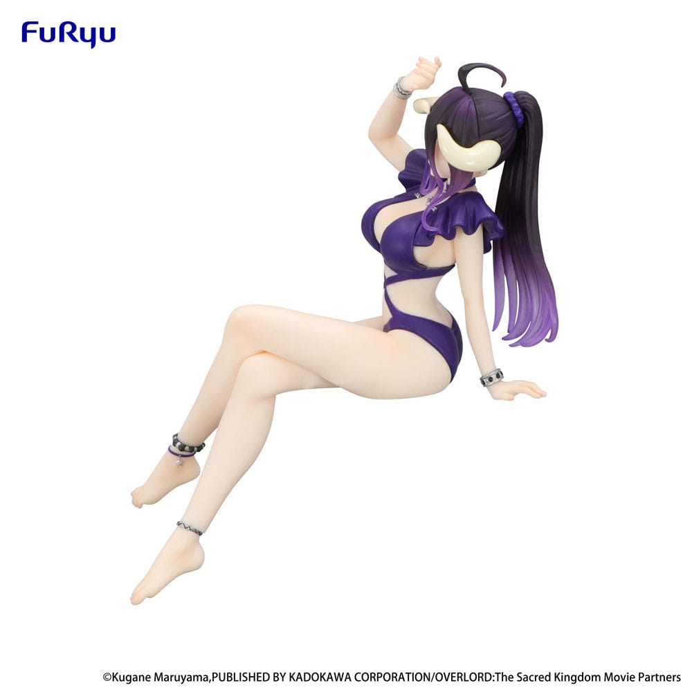 PREORDINE+ 10/2025 Overlord Noodle Stopper PVC Statue Albedo Swimsuit Dark Purple Color Ver. 16 cm