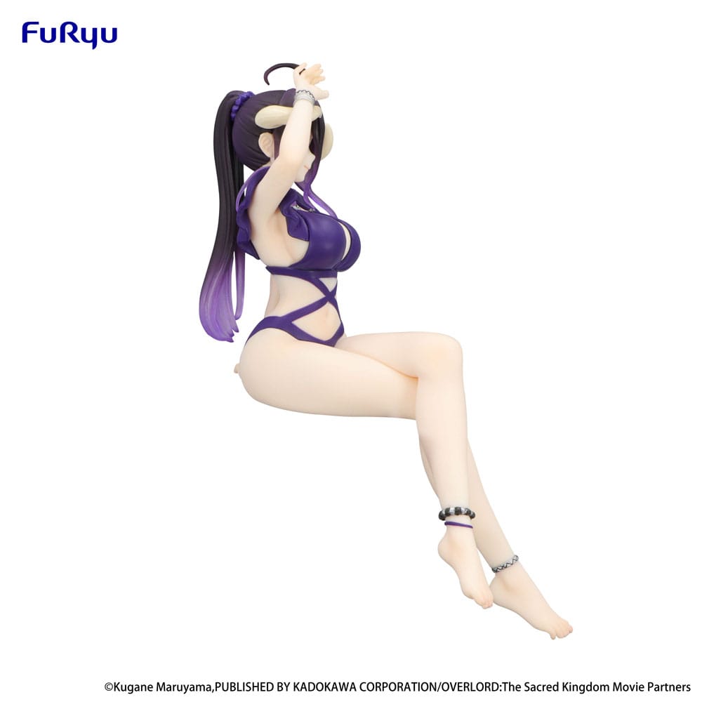 PREORDINE+ 10/2025 Overlord Noodle Stopper PVC Statue Albedo Swimsuit Dark Purple Color Ver. 16 cm