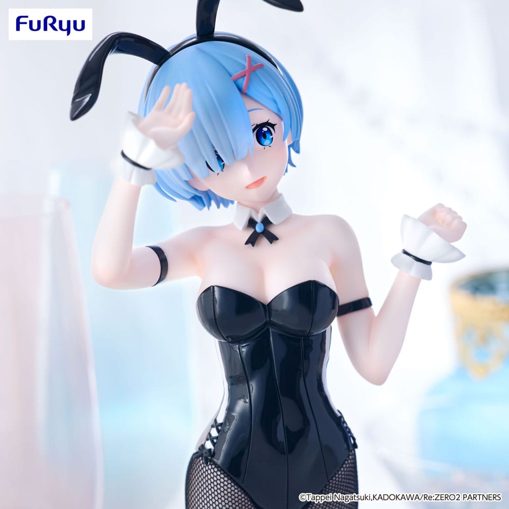 PREORDINE+ 11/2025 Re:ZERO -Starting Life in Another World- BiCute Bunnies PVC Statue Rem Bicolor 29 cm (H)