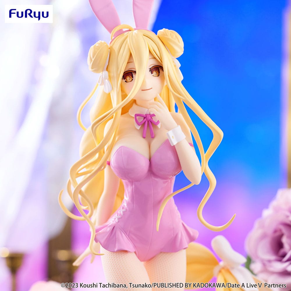 IN STOCK Date A Live V BiCute Bunnies PVC Statue Mukuro Hoshimiya Pink Color Ver. 27 cm