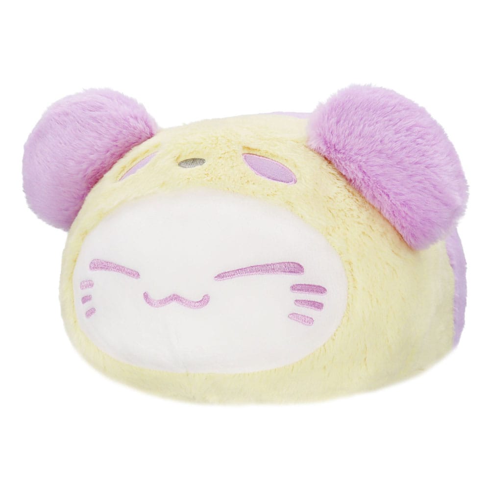 SU ORDINAZIONE Nemuneko Cat Plush Figure Pastel Panda Big Purple 33 cm