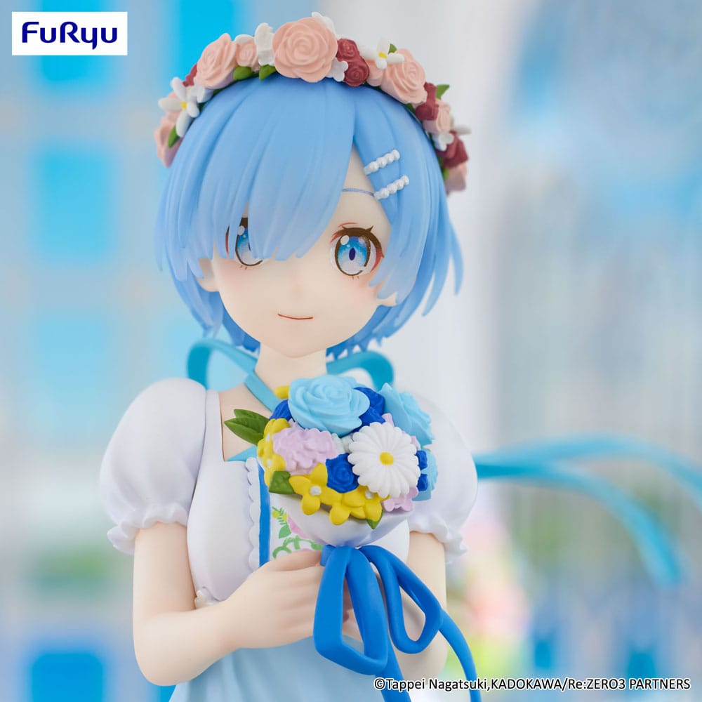 PREORDINE+ 02/2026 Re:Zero Starting Life in Another World Trio-Try-iT PVC Statue Rem Bridesmaid 21 cm