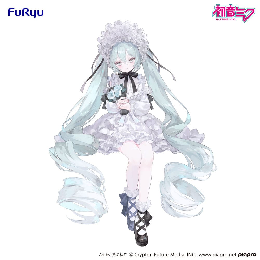 PREORDER+ CLOSED 03/2026 Hatsune Miku Noodle Stopper PVC Statue Vintage Doll Style 15 cm