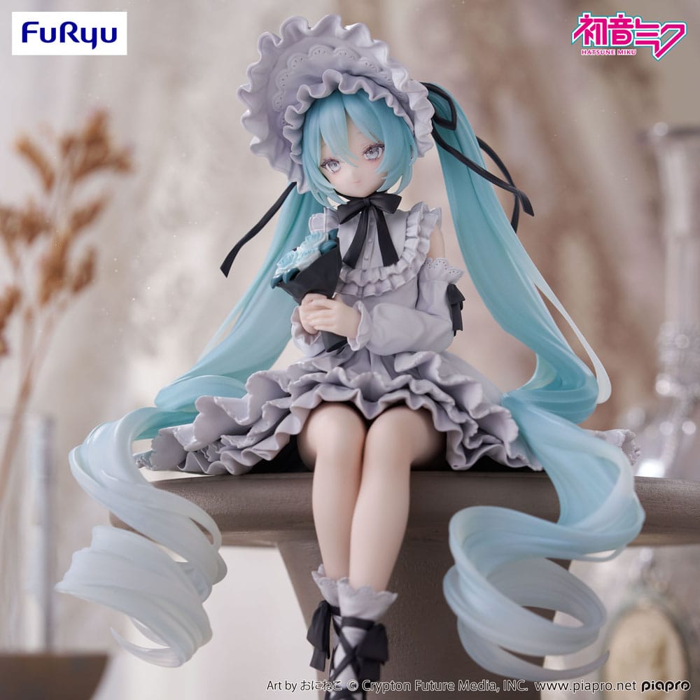 PREORDER+ CLOSED 03/2026 Hatsune Miku Noodle Stopper PVC Statue Vintage Doll Style 15 cm