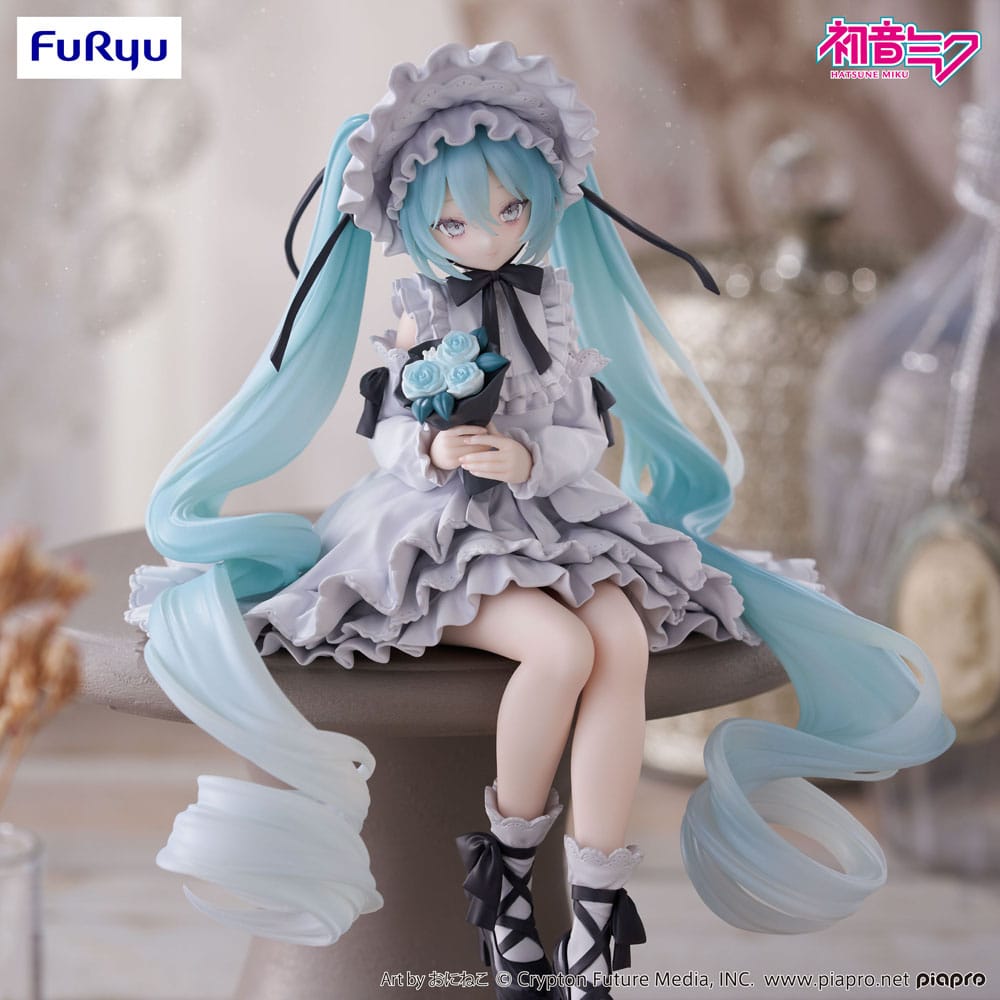PREORDER+ CLOSED 03/2026 Hatsune Miku Noodle Stopper PVC Statue Vintage Doll Style 15 cm