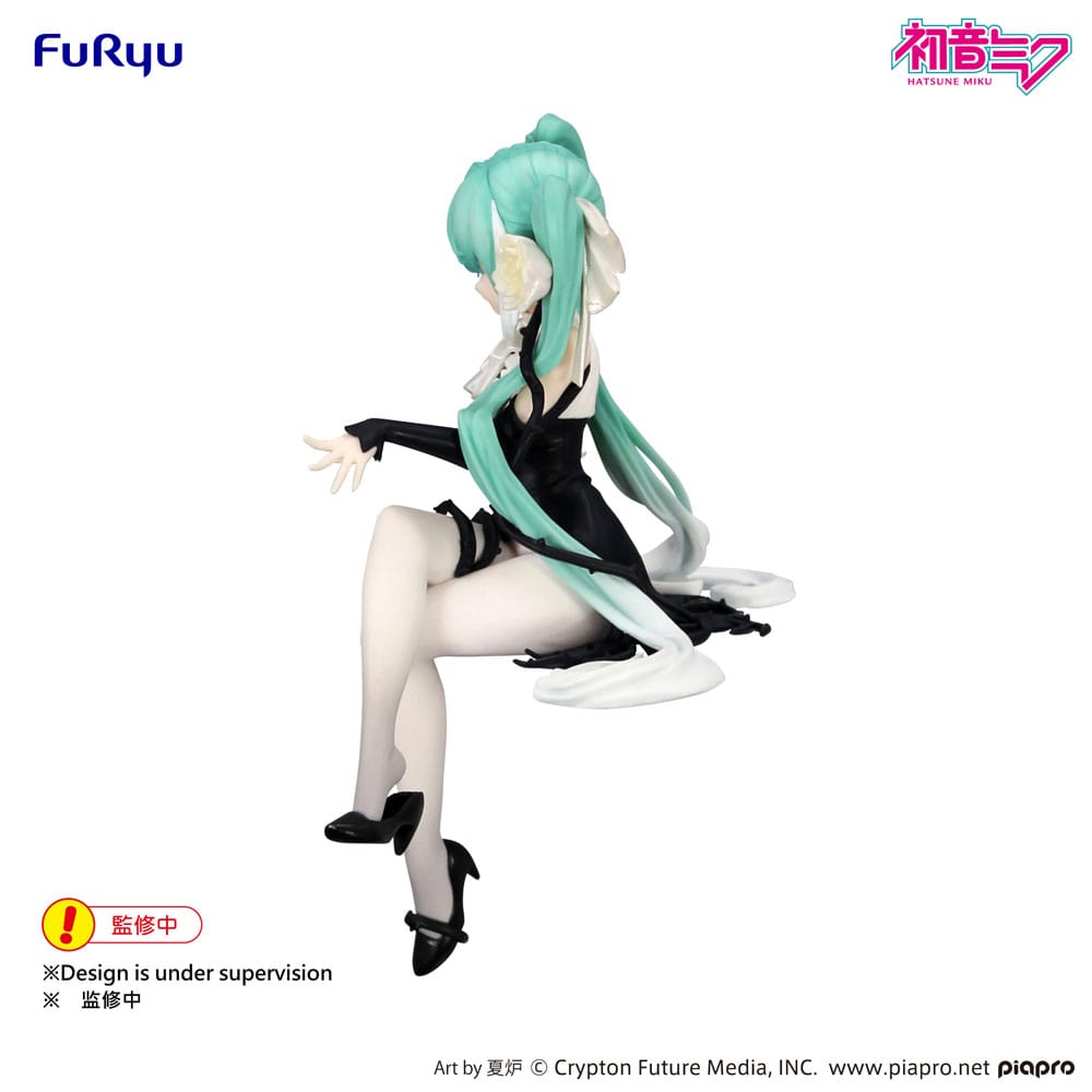 PREORDINE+ 04/2026 Hatsune Miku Noodle Stopper PVC Statue Flower Fairy White Rose 14 cm