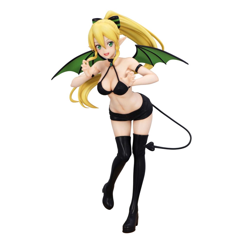 SU ORDINAZIONE Sword Art Online BiCute Dark PVC Statue Leafa 23 cm