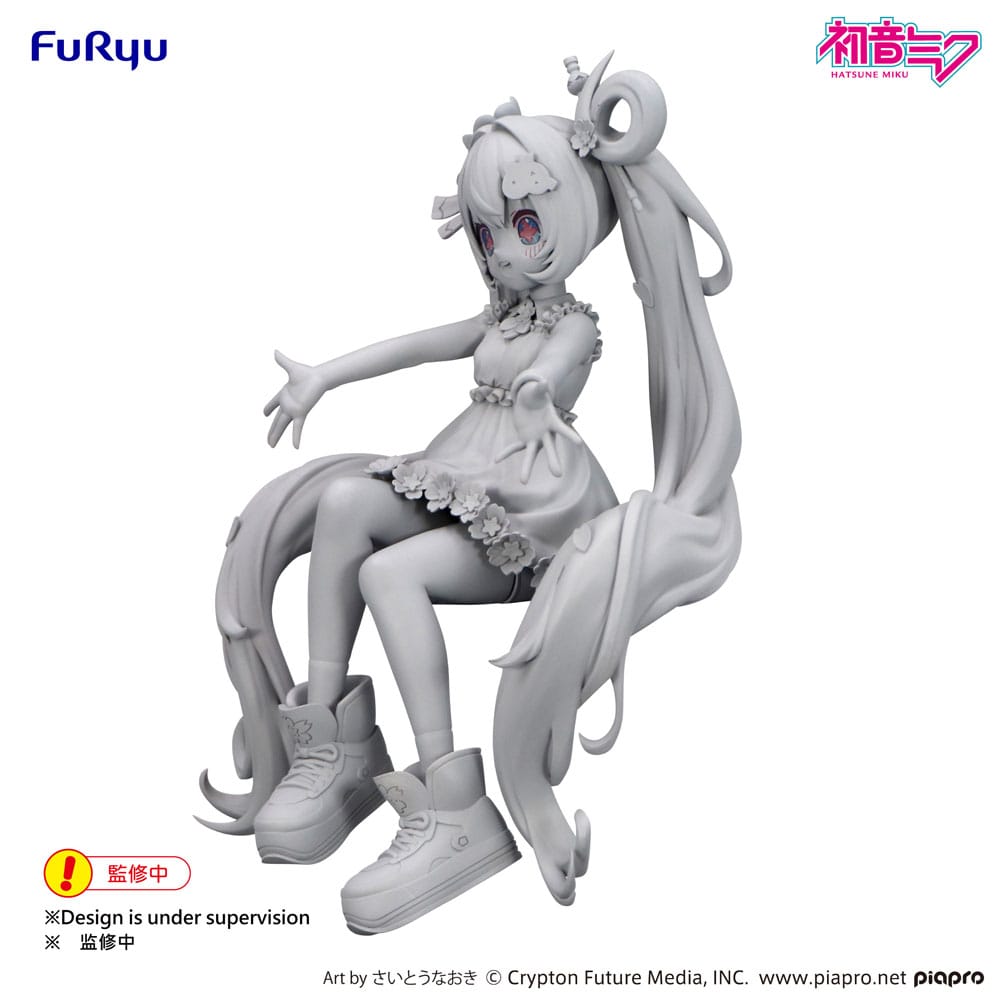 VORBESTELLUNG+ 07/2026 Hatsune Miku Nudelstopper PVC-Statue Hatsune Miku 10. Jubiläum 14 cm