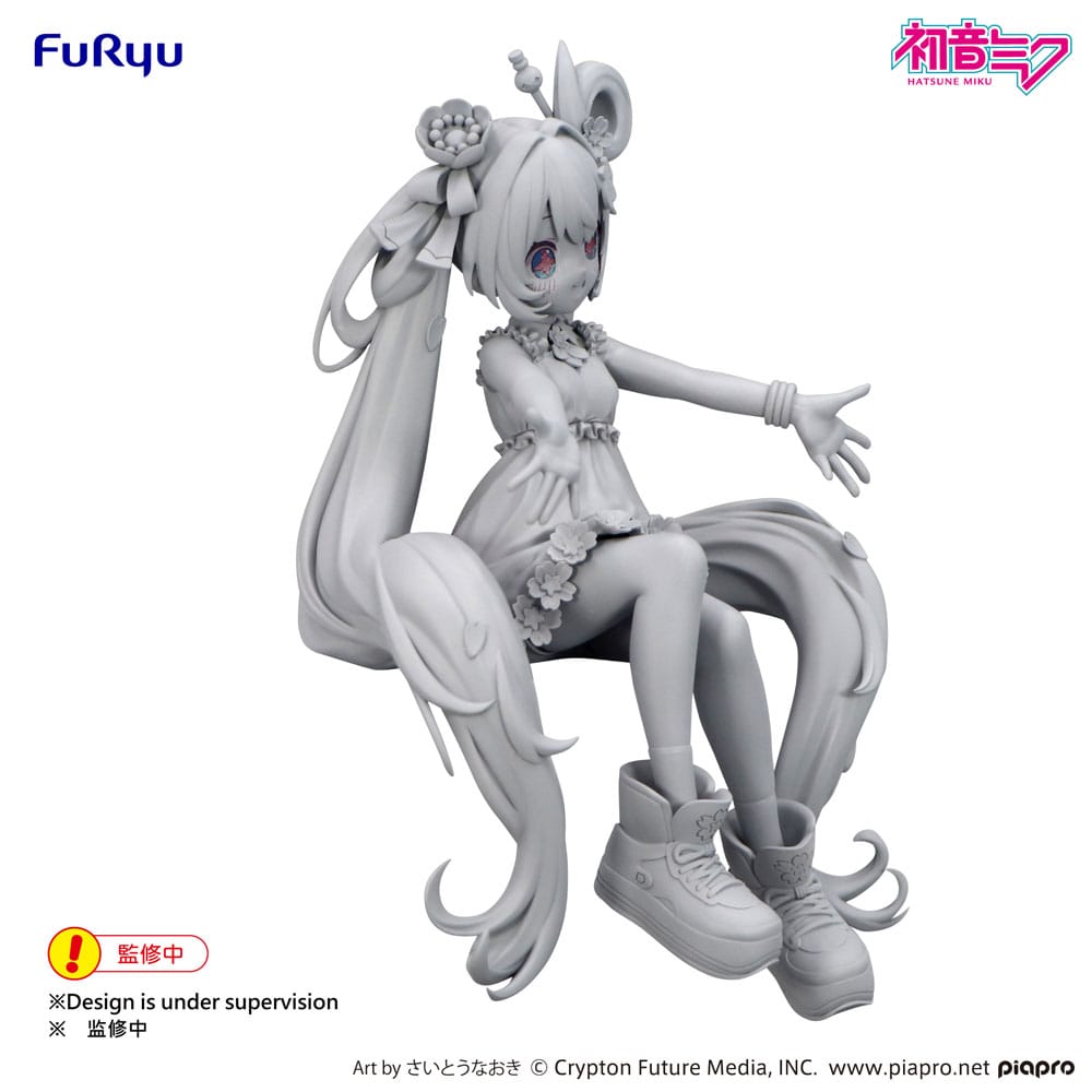 VORBESTELLUNG+ 07/2026 Hatsune Miku Nudelstopper PVC-Statue Hatsune Miku 10. Jubiläum 14 cm