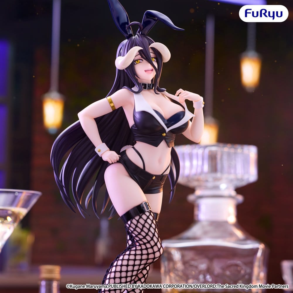 SU ORDINAZIONE Overlord BiCute Bunnies PVC Statue Albedo Another Costume 30 cm 