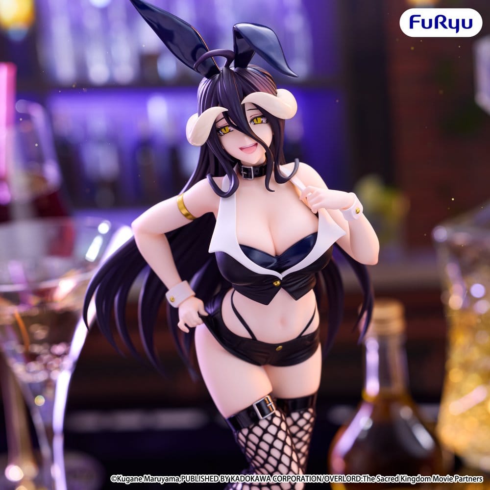 SU ORDINAZIONE Overlord BiCute Bunnies PVC Statue Albedo Another Costume 30 cm 