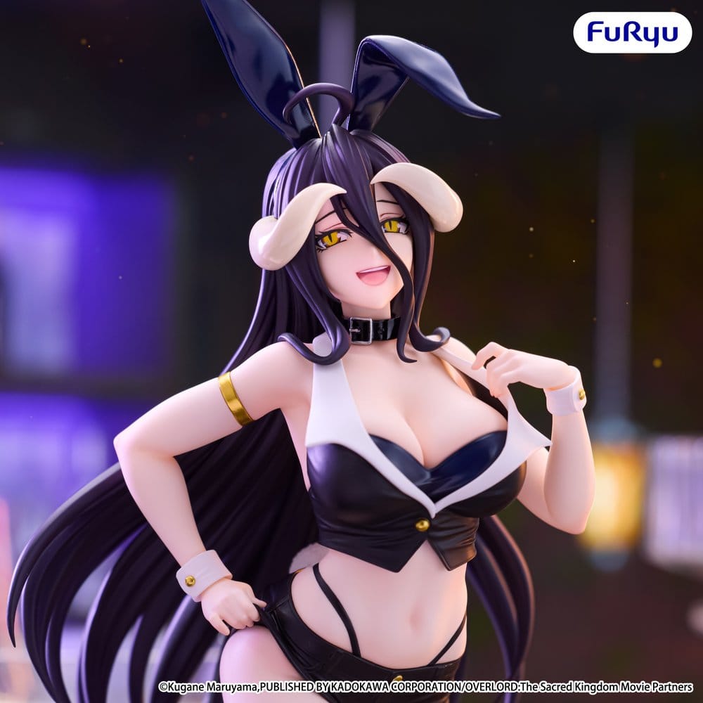 SU ORDINAZIONE Overlord BiCute Bunnies PVC Statue Albedo Another Costume 30 cm 