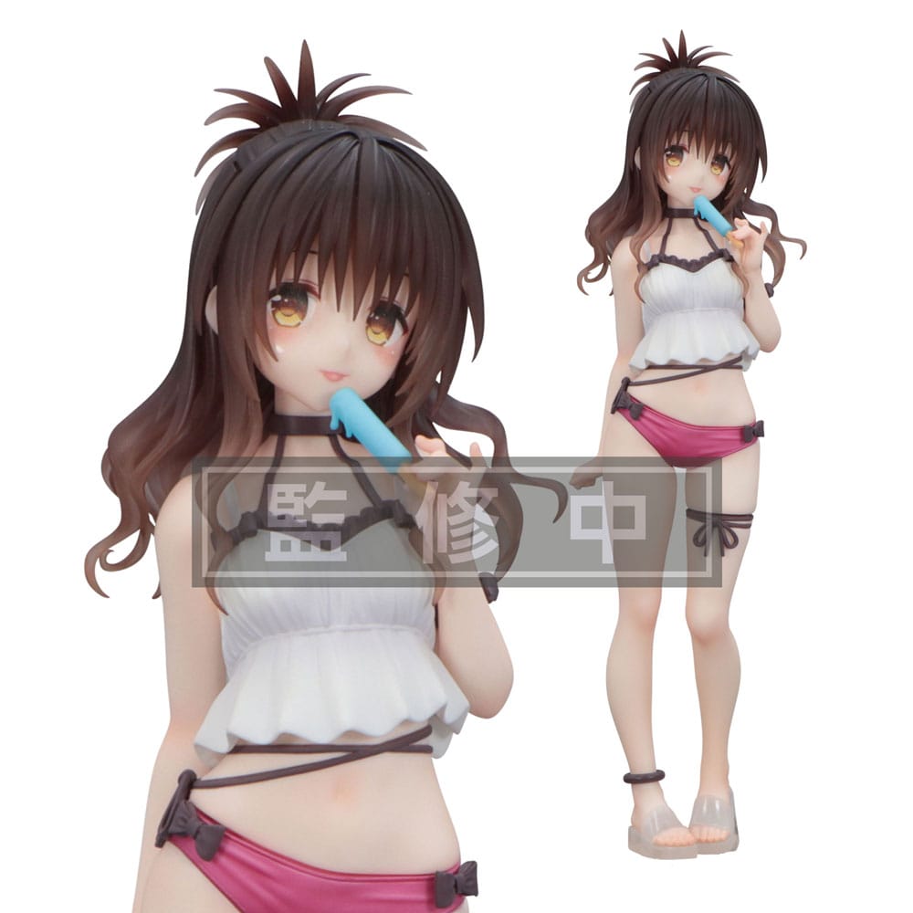 SU ORDINAZIONE To Love Ru Darkness Trio-Try-iT PVC Statue Mikan Yuuki 17 cm