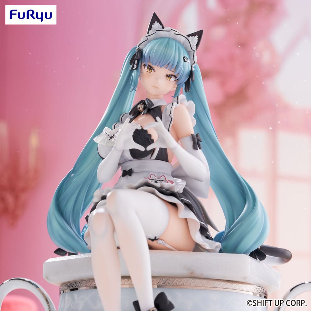 SU ORDINAZIONE Goddess of Victory: Nikke Noodle Stopper PVC Statue Privaty: Unkind Maid 15 cm    