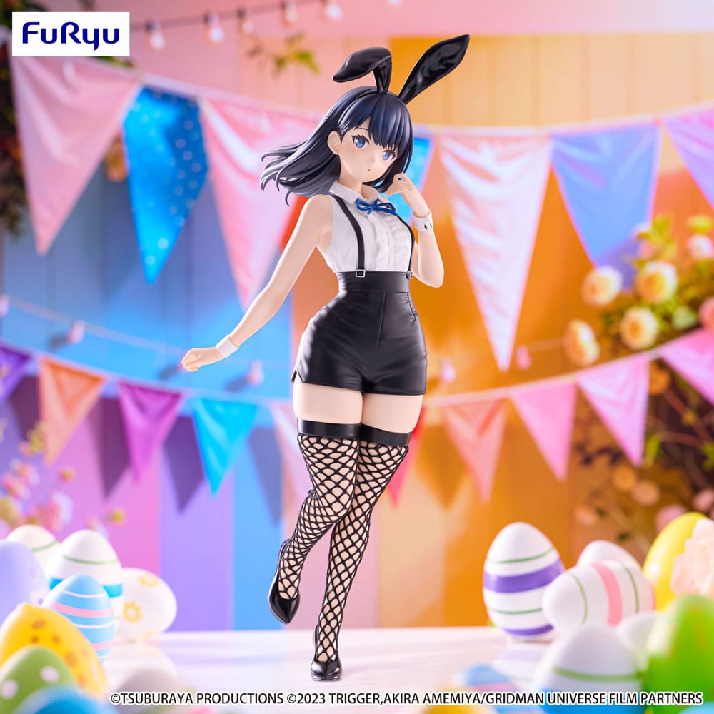 SU ORDINAZIONE Gridman Universe BiCute Bunnies PVC Statue Rikka Takarada Easter Bunny Ver. 28 cm 