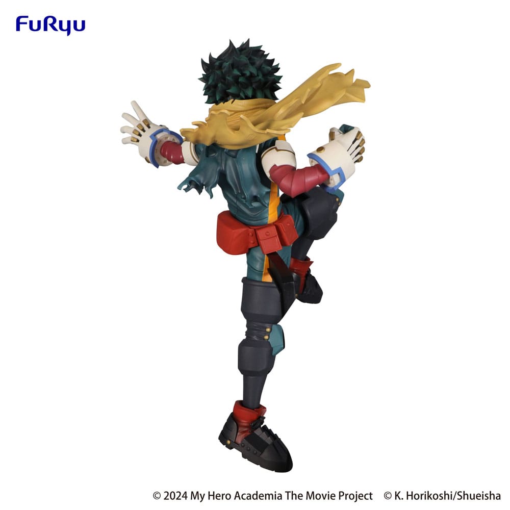 SU ORDINAZIONE My Hero Academia: You're Next Trio-Try-iT PVC Statue Izuku Midoriya 21 cm    