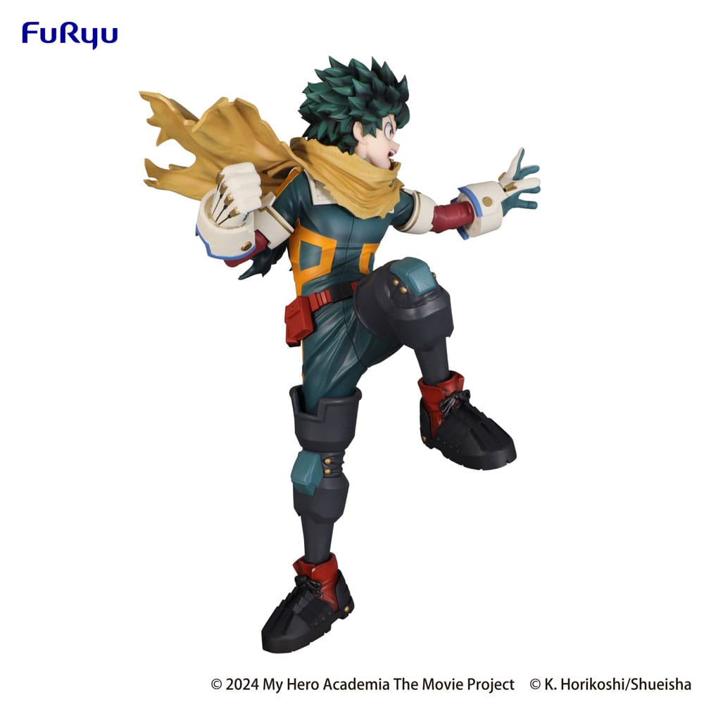 SU ORDINAZIONE My Hero Academia: You're Next Trio-Try-iT PVC Statue Izuku Midoriya 21 cm    