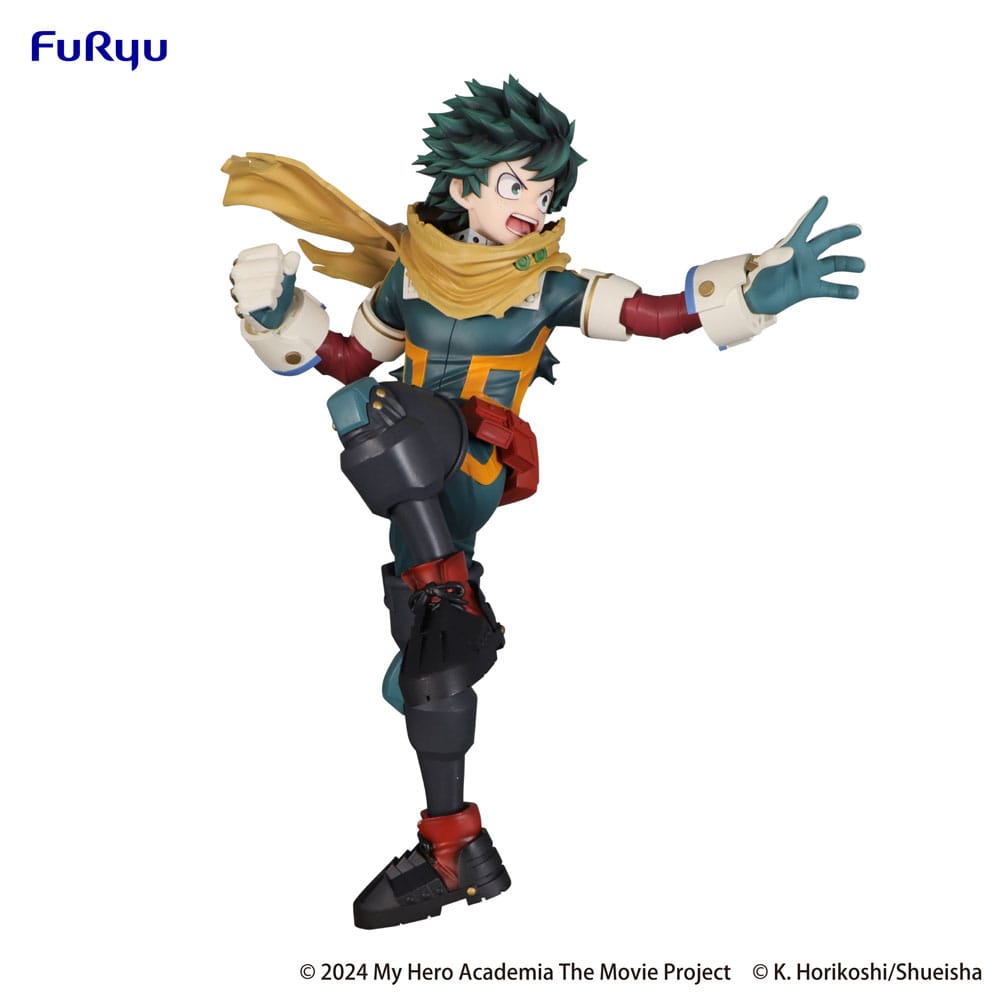 SU ORDINAZIONE My Hero Academia: You're Next Trio-Try-iT PVC Statue Izuku Midoriya 21 cm    