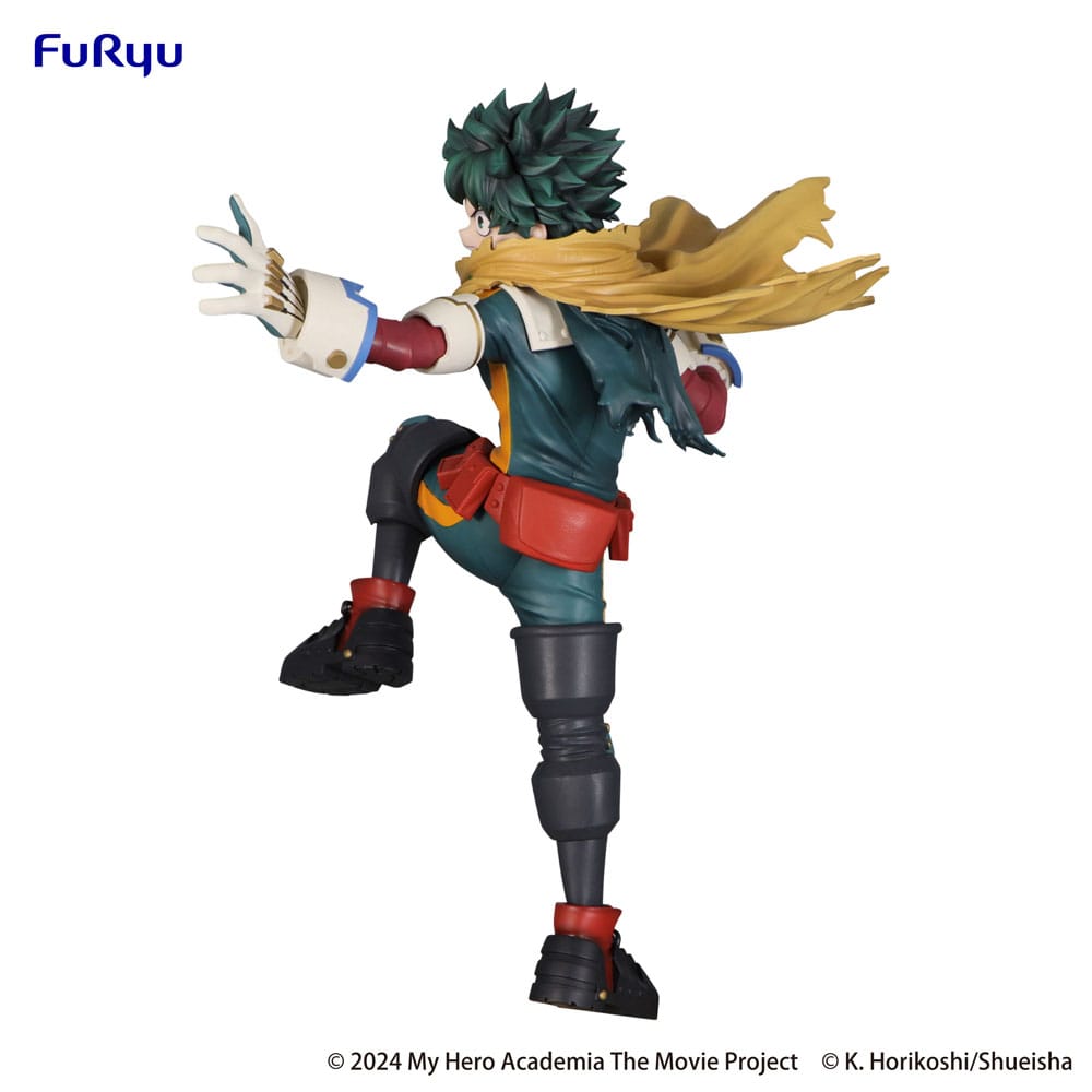 SU ORDINAZIONE My Hero Academia: You're Next Trio-Try-iT PVC Statue Izuku Midoriya 21 cm    