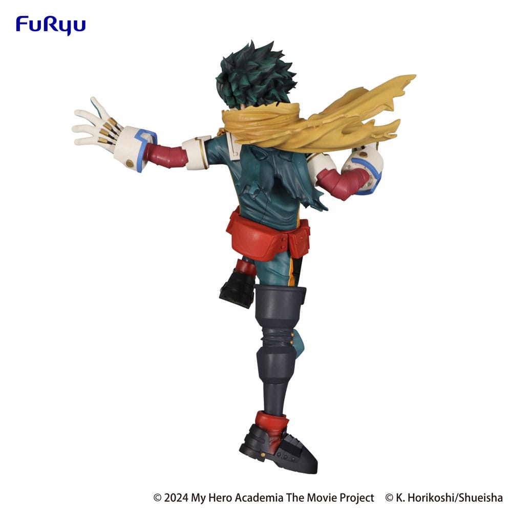 SU ORDINAZIONE My Hero Academia: You're Next Trio-Try-iT PVC Statue Izuku Midoriya 21 cm    