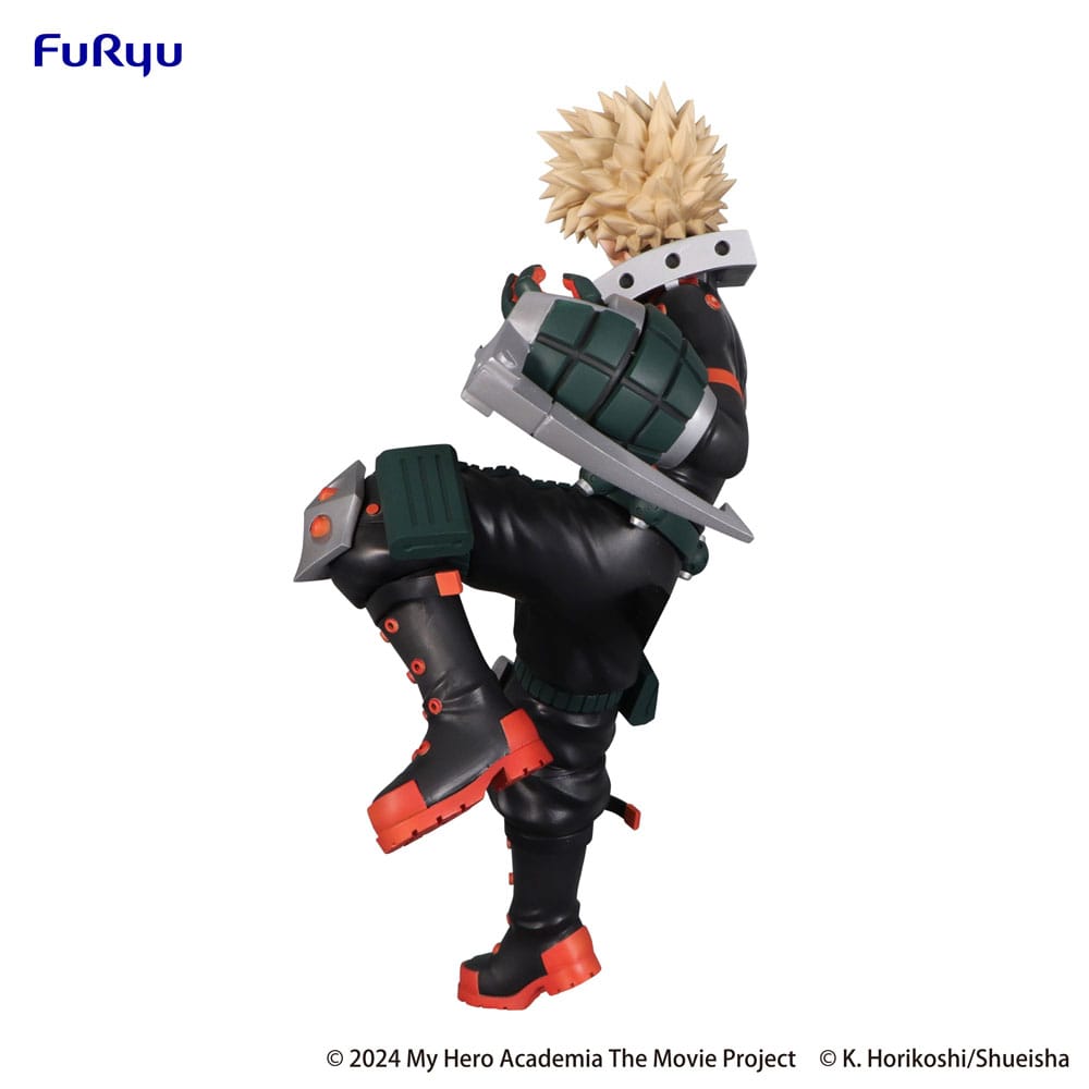 SU ORDINAZIONE My Hero Academia: You're Next Trio-Try-iT PVC Statue Katsuki Bakugo 21 cm     