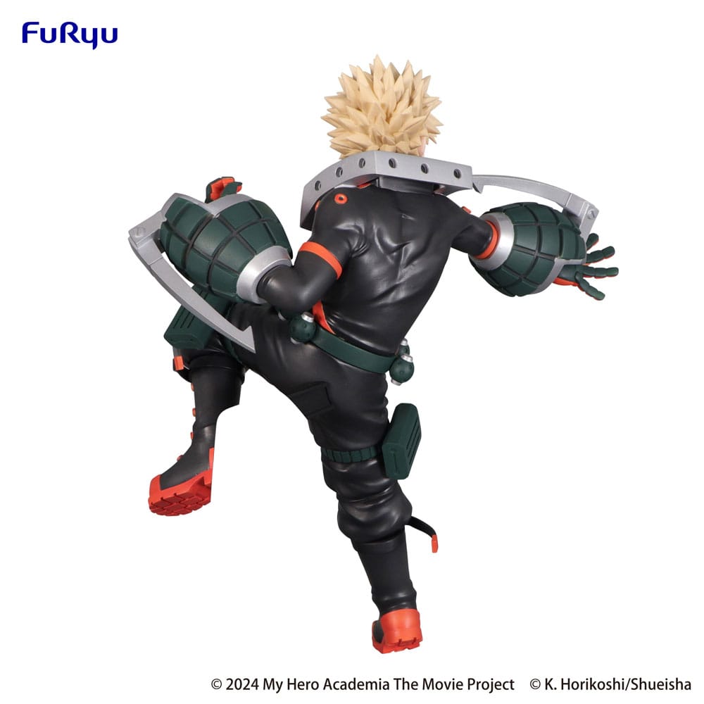 SU ORDINAZIONE My Hero Academia: You're Next Trio-Try-iT PVC Statue Katsuki Bakugo 21 cm     