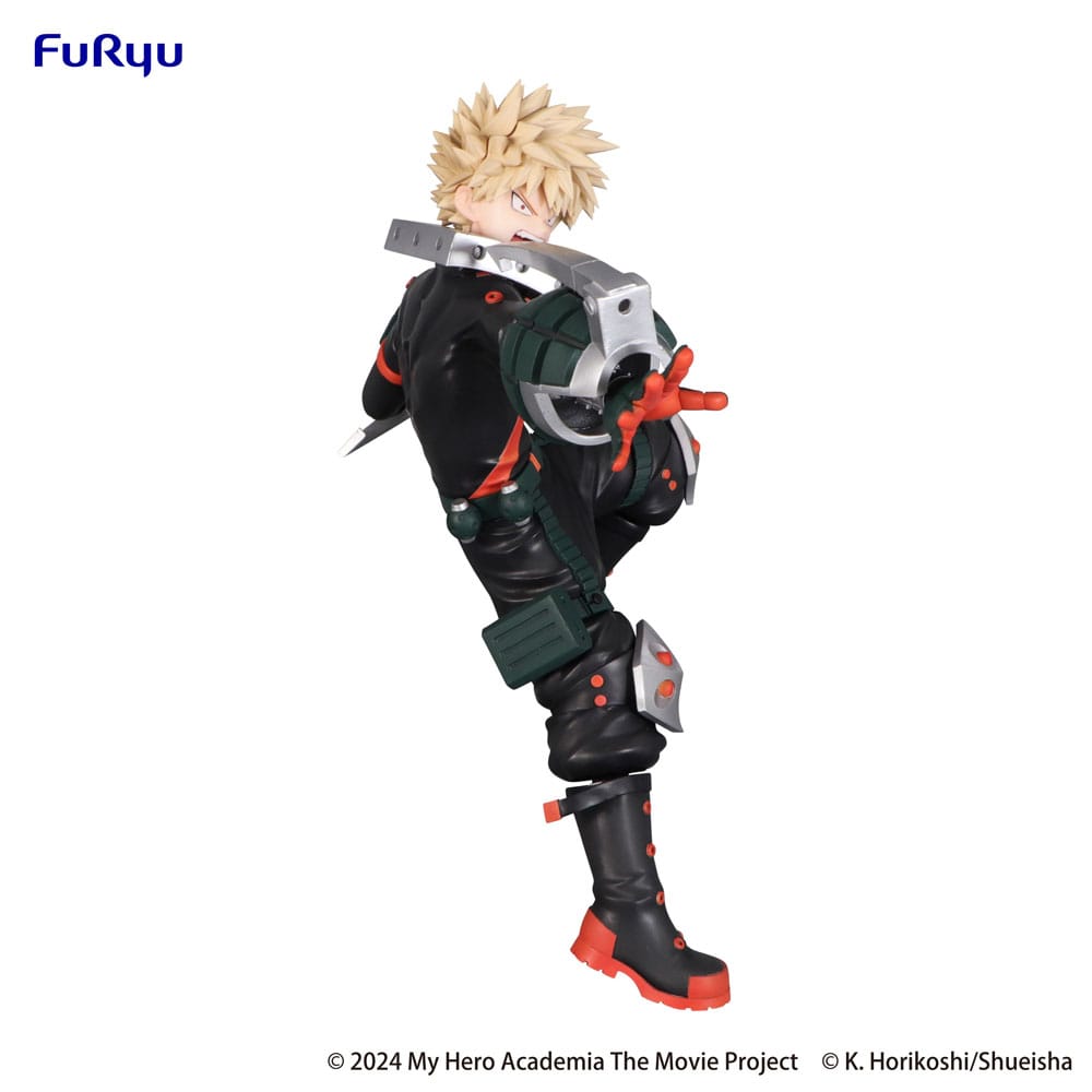 SU ORDINAZIONE My Hero Academia: You're Next Trio-Try-iT PVC Statue Katsuki Bakugo 21 cm     