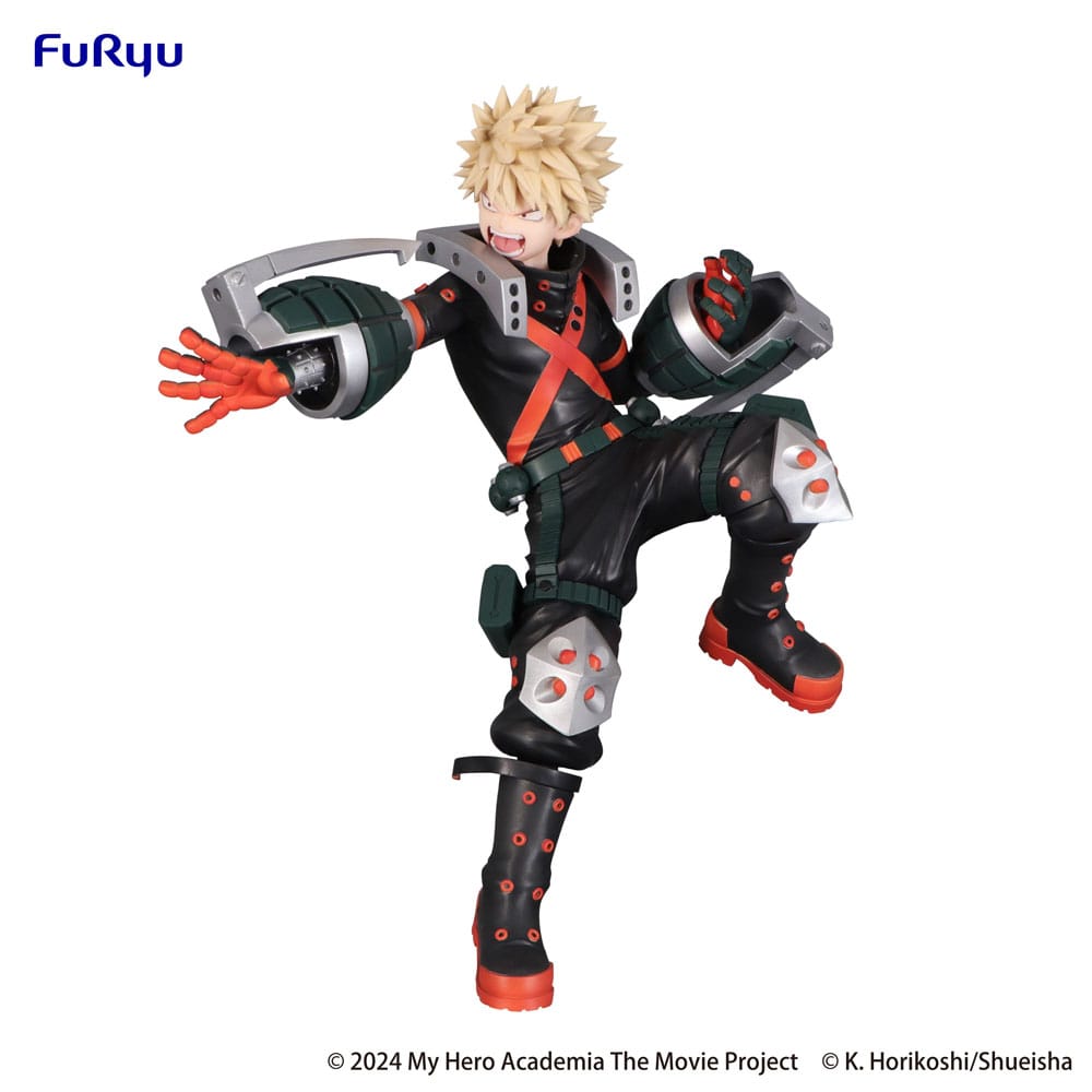 SU ORDINAZIONE My Hero Academia: You're Next Trio-Try-iT PVC Statue Katsuki Bakugo 21 cm     
