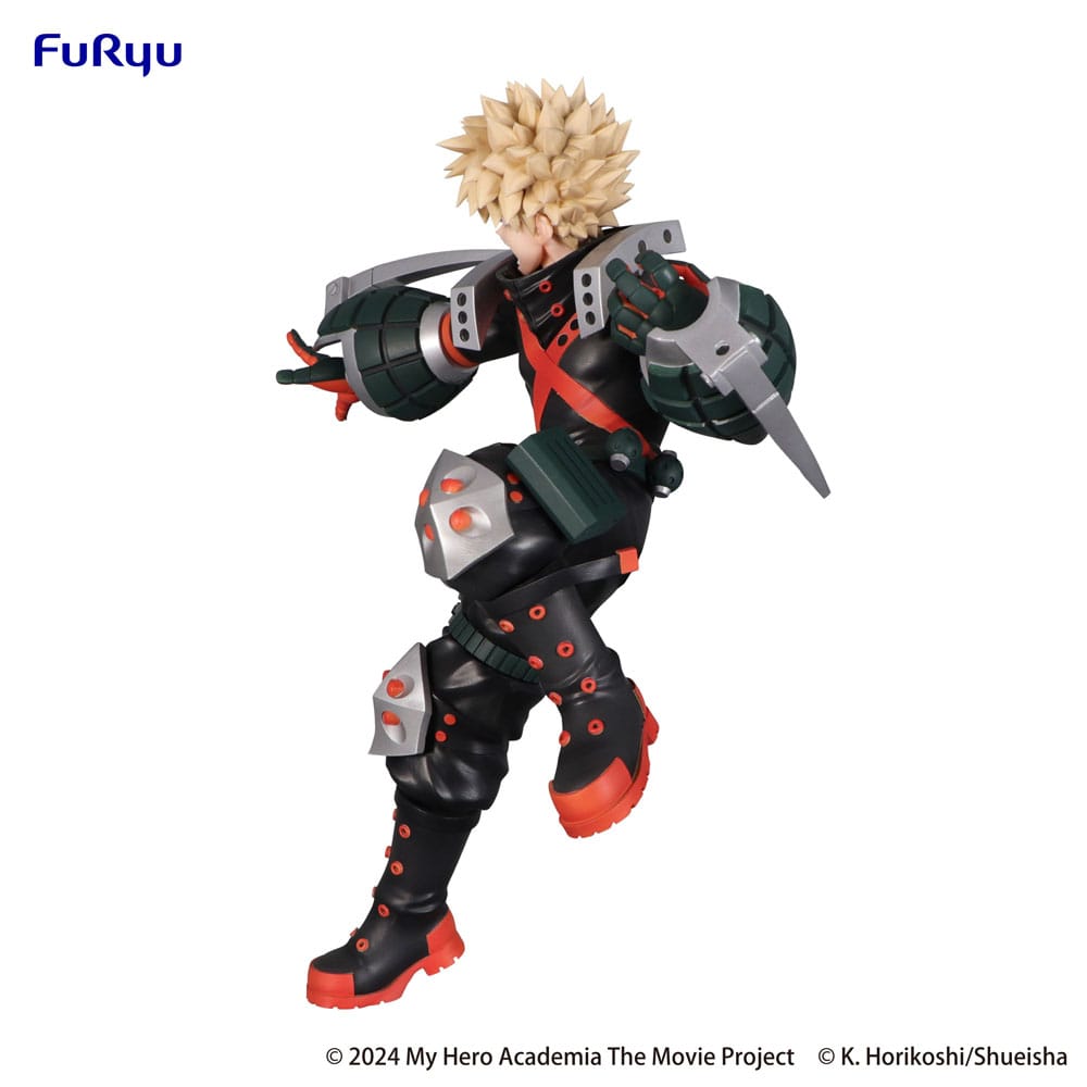 SU ORDINAZIONE My Hero Academia: You're Next Trio-Try-iT PVC Statue Katsuki Bakugo 21 cm     