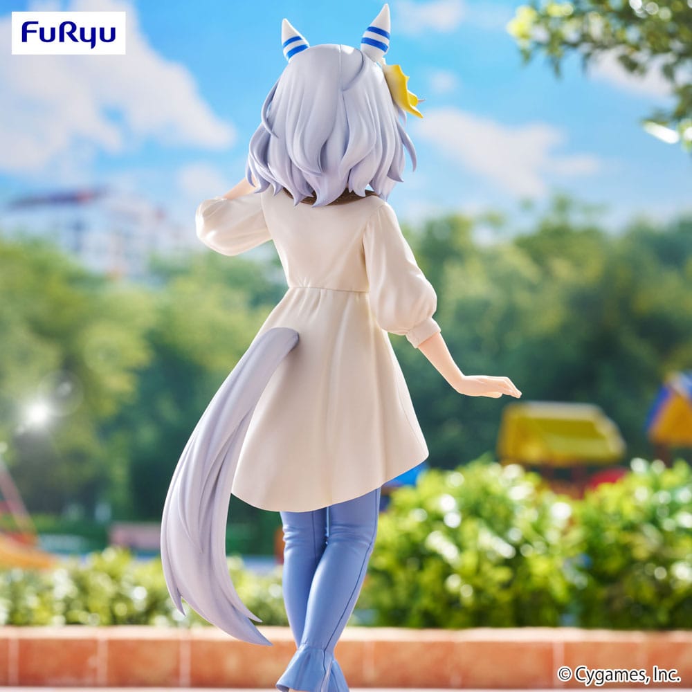 SU ORDINAZIONE Uma Musume Pretty Derby Trio-Try-iT PVC Statue Hishi Miracle 21 cm 