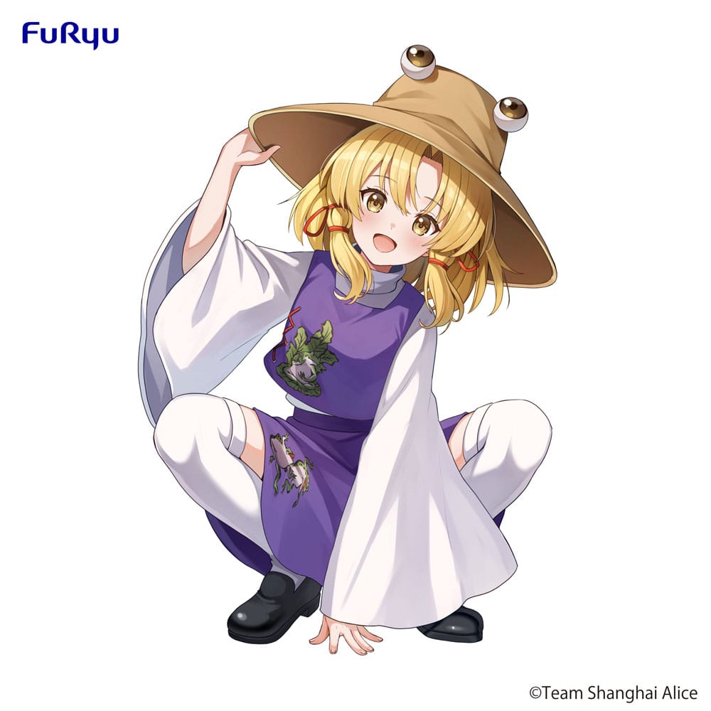 SU ORDINAZIONE Touhou Project Noodle Stopper PVC Statue Suwako Moriya 9 cm   