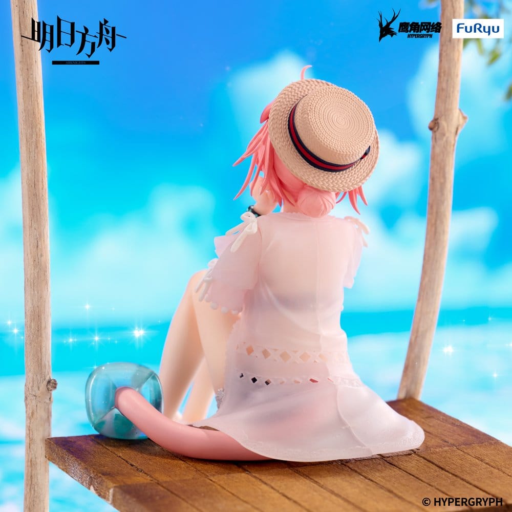 SU ORDINAZIONE Arknights  Noodle Stopper PVC Statue Goldenglow Summer Flowers FA394 Ver. 10 cm 