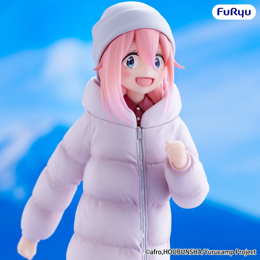 SU ORDINAZIONE Laid-back Camp Season 3 Trio-Try-iT PVC Statue Nadeshiko Kagamihara 20 cm   