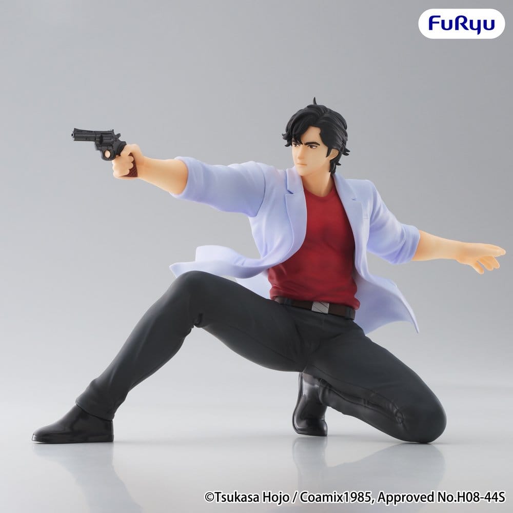 SU ORDINAZIONE City Hunter Noodle Stopper PVC Statue Ryo Saeba 19 cm   