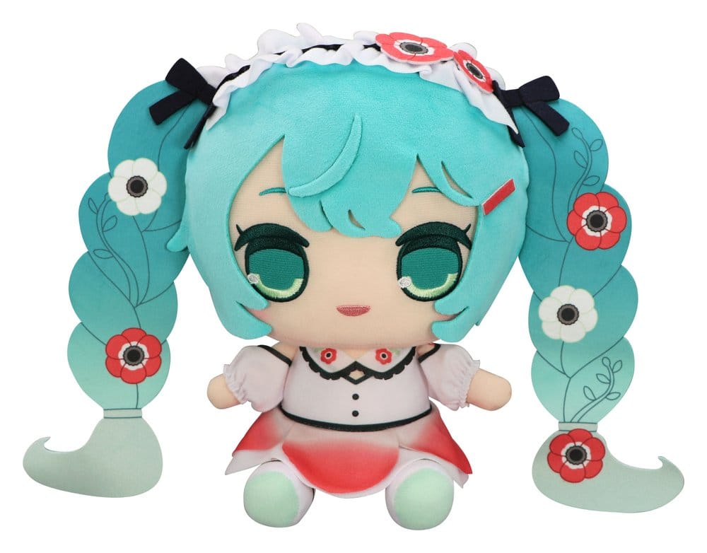 IN STOCK Hatsune Miku Kyurumaru Big Plush Figure Anemone 26 cm