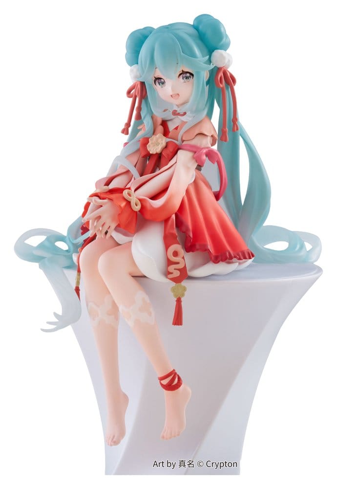 PREORDINE+ 10/2026 Hatsune Miku Noodle Stopper PVC Statue 2026 Chinese New Year Ver. 14 cm