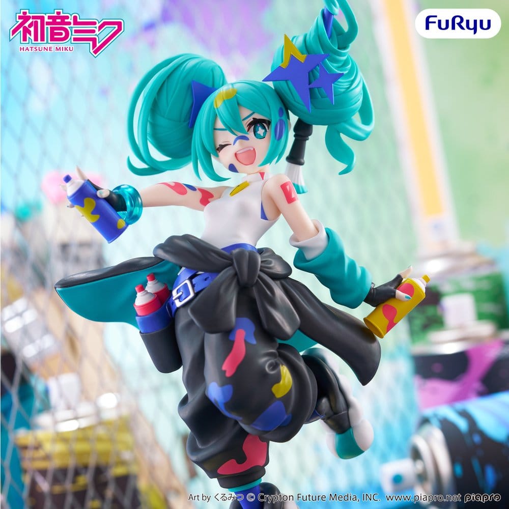 PREORDINE+ 10/2026 Hatsune Miku Muchute PVC Statue Paint Girl Another Color Ver. 23 cm