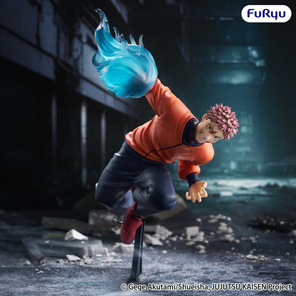 PREORDINE+ CHIUSO 10/2026 Sentenced to Be a Hero Trio-Try-iT PVC Statue Yuji Itadori 19 cm