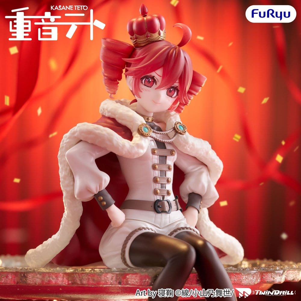 PREORDINE+ 10/2026 Vocaloid Noodle Stopper PVC Statue Kasane Teto King Ver. 15 cm