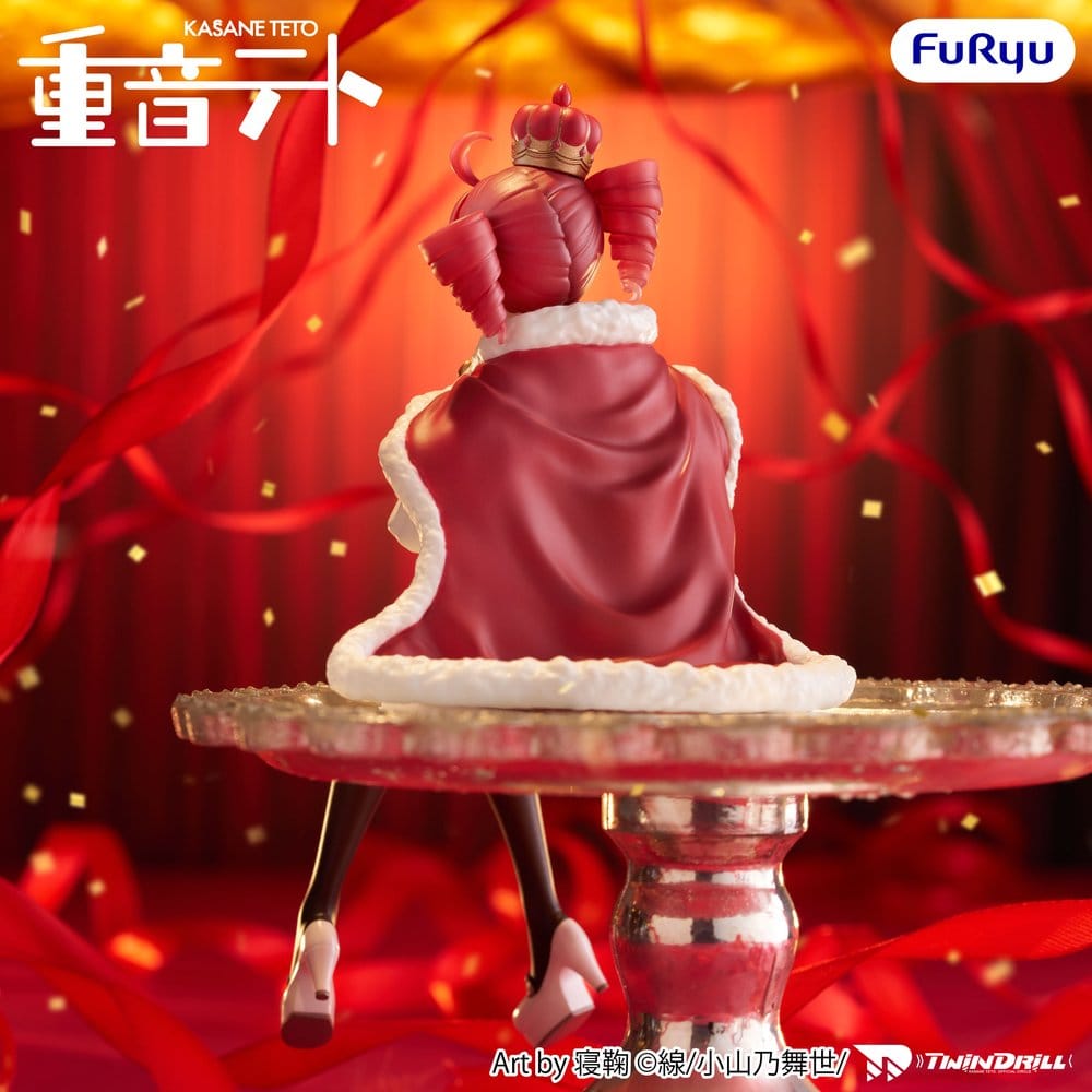 PREORDINE+ 10/2026 Vocaloid Noodle Stopper PVC Statue Kasane Teto King Ver. 15 cm