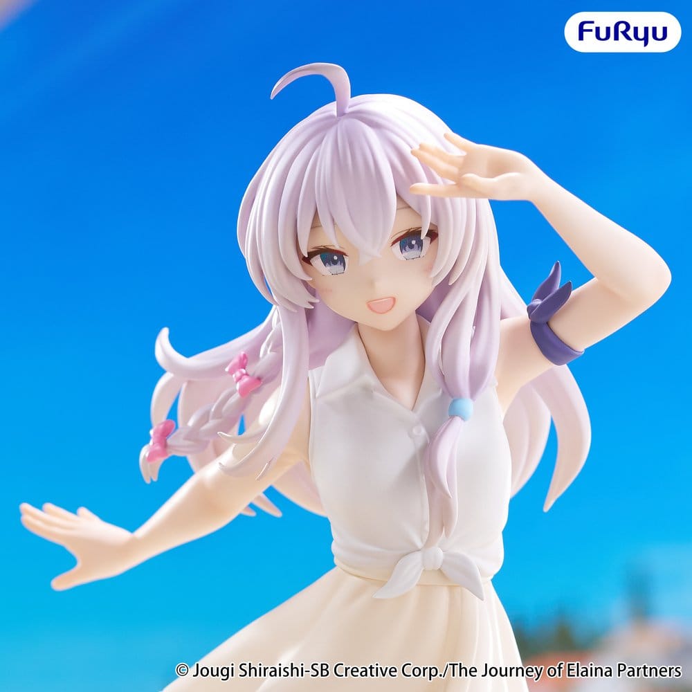 PREORDINE+ 06/2026 The Journey of Elaina Muchute PVC Figure Elaina White Ver. 20 cm
