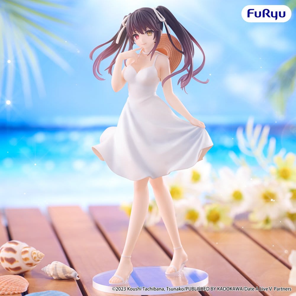 PREORDINE+ 06/2026 Date A Live Summer Dress PVC Figure Kurumi Tokisaki 21 cm