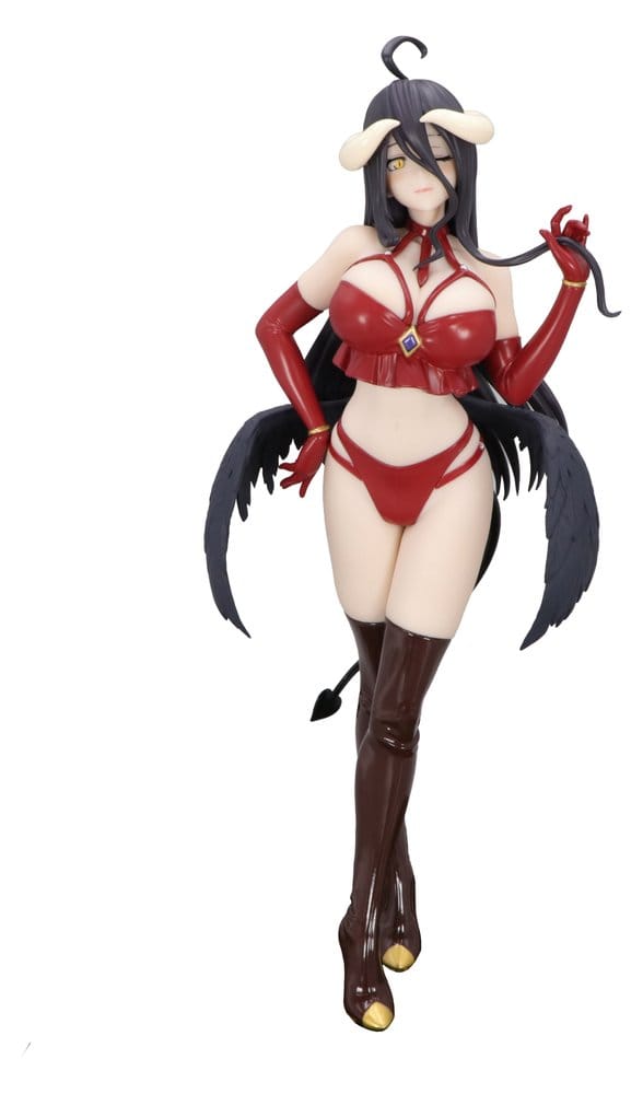 PREORDINE+ 02/2027 Overlord BiCute Dark PVC Figure Albedo Red Version 26 cm