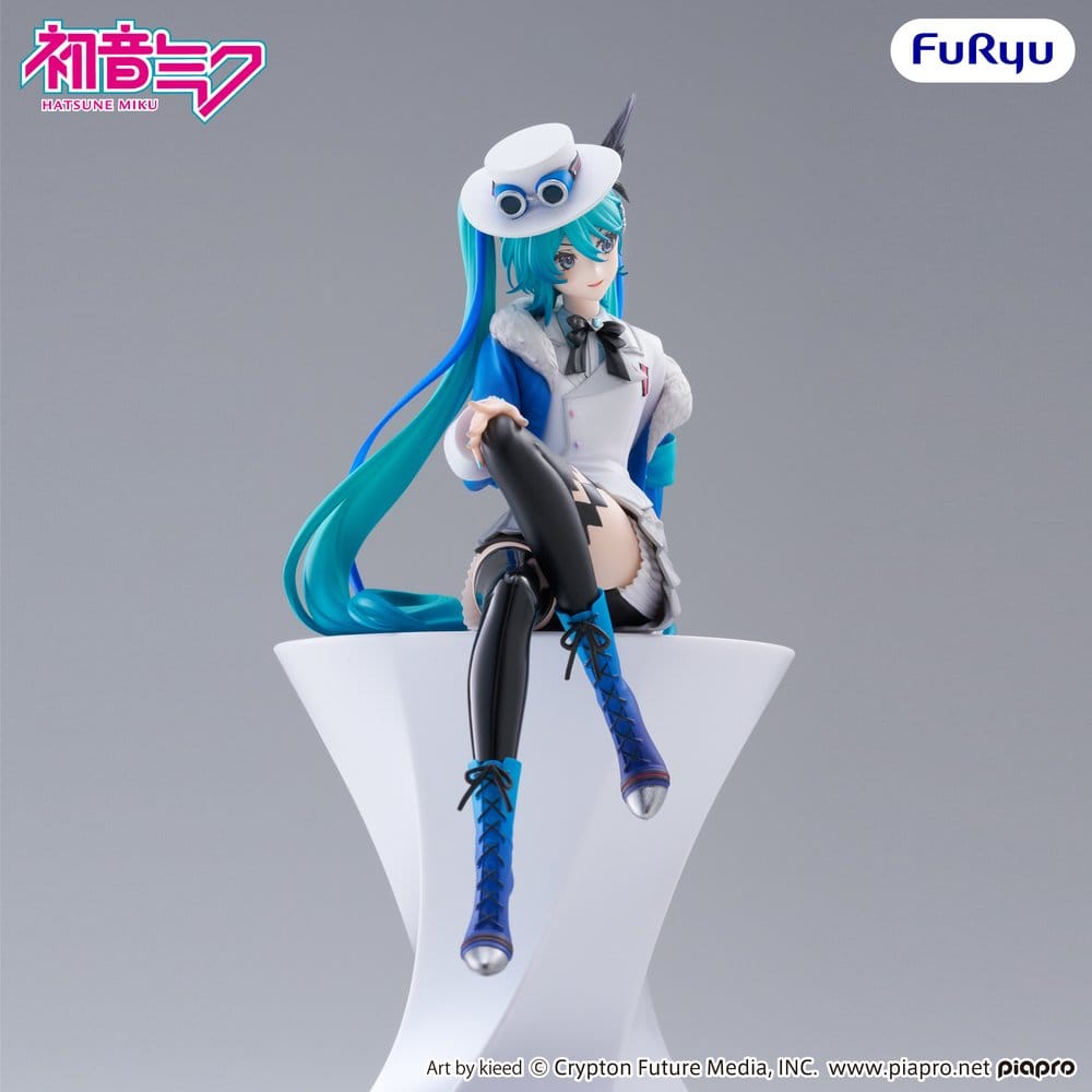 PREORDINE+ 03/2027 Hatsune Miku Noodle Stopper PVC Figure Miku with you 2025 Ver. 15 cm