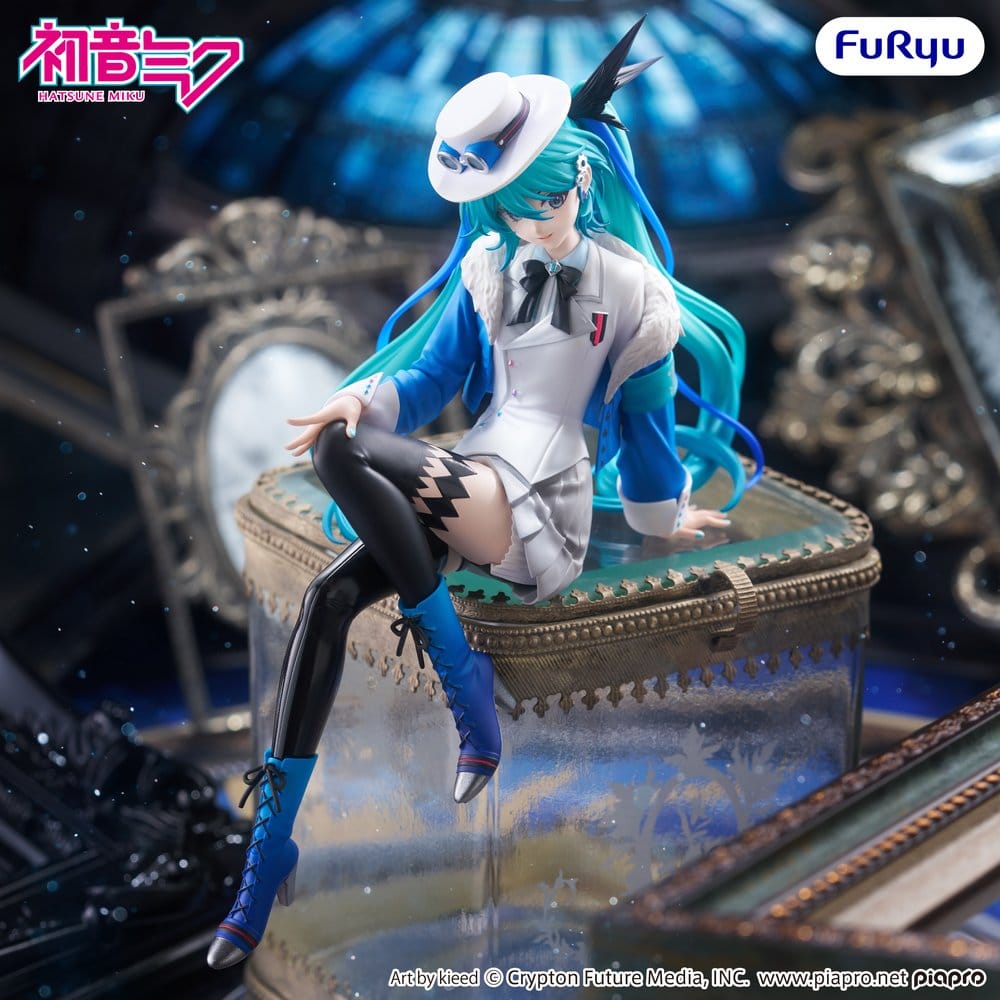 PREORDINE+ 03/2027 Hatsune Miku Noodle Stopper PVC Figure Miku with you 2025 Ver. 15 cm