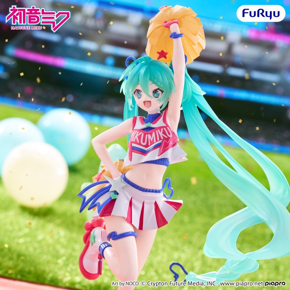 PREORDINE+ 03/2027 Hatsune Miku Muchute PVC Figure Cheerleader Ver. 22 cm