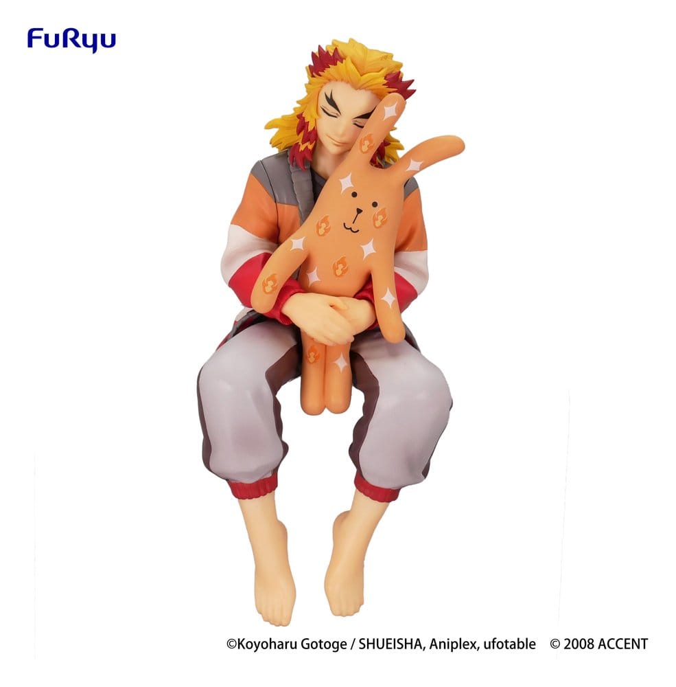 PREORDINE+ 03/2027 Demon Slayer: Kimetsu no Yaiba Noodle Stopper Figure Rengoku Kyojuro CRAFTHOLIC 13 cm