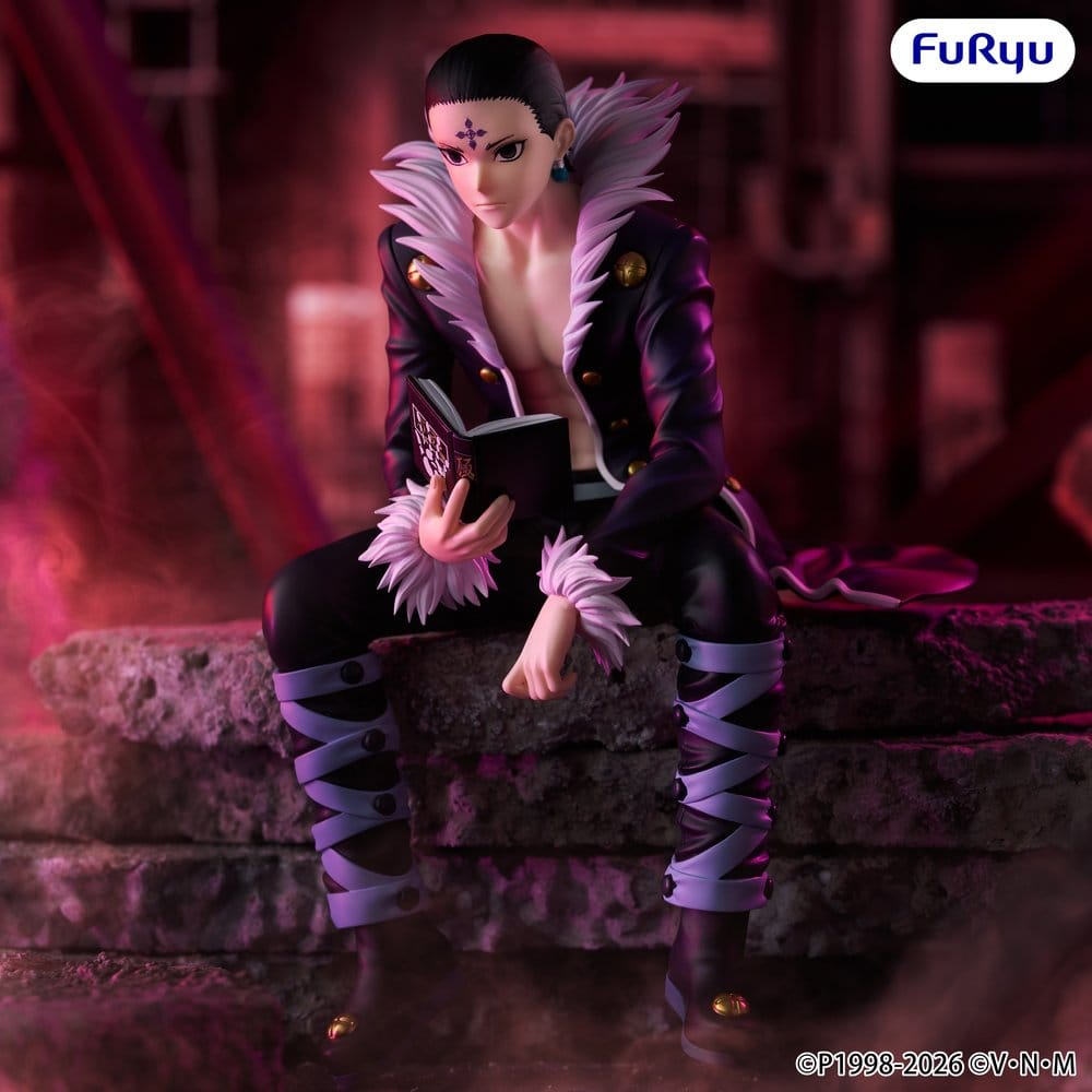 PREORDINE+ 03/2027 Hunter x Hunter Noodle Stopper PVC Figure Chrollo vol.2 14 cm